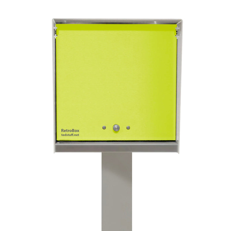 The Original UptownBox in ARCTIC WHITE - Modern Mailbox