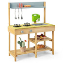Backyard Pretend Play Toy Kitchen with Stove Top by LJGDeals