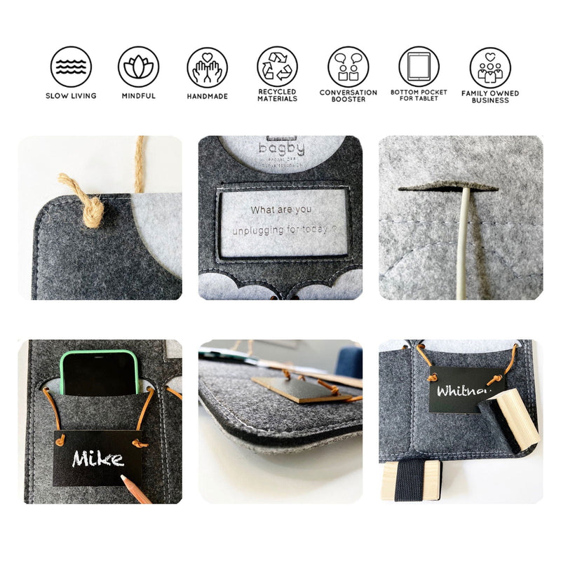 Bagby FAMILY - Phone Organizer 6+1 Pockets