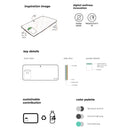 Bagby MAT - No-Phone Desk Pad