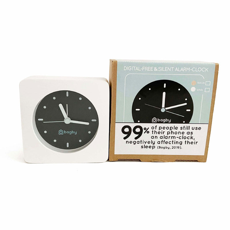 Bagby MINIMALIST - Silent Alarm Clock