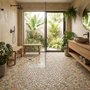 Bali Mix Natural Pebble Mosaics 12x12