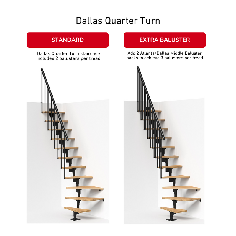 ATLANTA/DALLAS Middle Baluster Pack