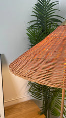 Bamboo Hat Floor Lamp