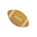 Bamboo Football Cutting Board - 15" x 8.5" by creativegiftsdirect