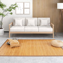 5 x 8 Feet Bamboo Floor Mat with Anti-Slip Backing for Living Room Bedroom by DirectDeals
