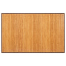 5 x 8 Feet Bamboo Floor Mat with Anti-Slip Backing for Living Room Bedroom by DirectDeals