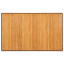 5 x 8 Feet Bamboo Floor Mat with Anti-Slip Backing for Living Room Bedroom by LJGDeals