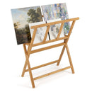 Bamboo Art Print Rack for Canvas Storage and Display by LJGDeals