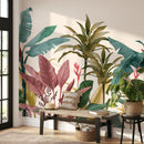 Tropical Jungle Wallpaper - Banana Leaf Wall Mural for Lush, Vibrant Interiors