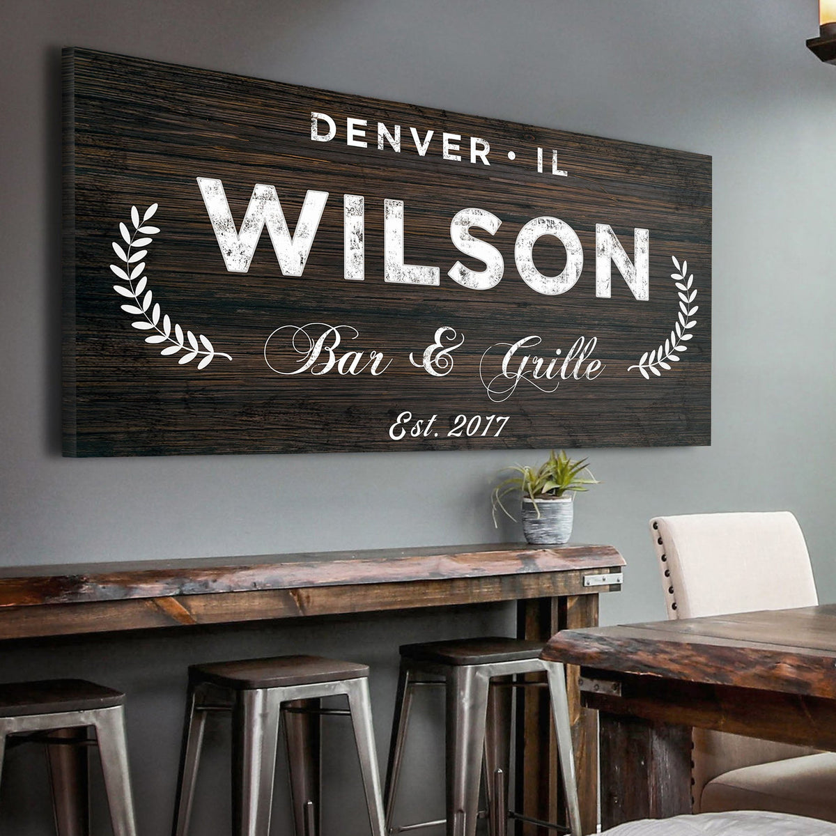 Bar and Grill Sign IV, photo 9 of 10