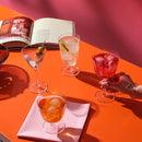 Bar/Giani Set of 4 Cocktail Glass Long by NUDE USA