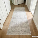 Barny Sage Flat Pile Washable Rug