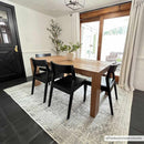 Barny Sage Flat Pile Washable Rug