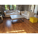 Barocco Acheron Design Modern Coffee Table With Metal Legs -(W)31.5" (L)20" (H)12"