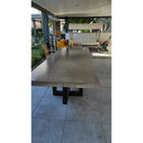 Barocco Aesgaard Lightweight Concrete Rectangular Dining Table - (W)43" (L)126" (H)29.5"