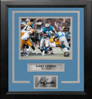 Barry Sanders v. Packers Detroit Lions 8" x 10" Framed Football Photo with Engraved Autograph by Dynasty Sports & Framing