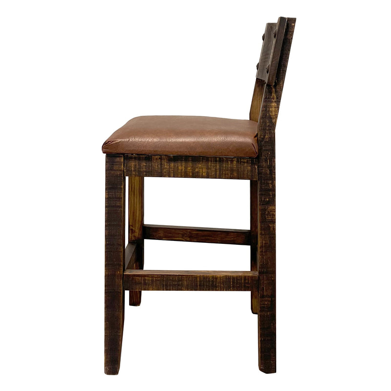 Oasis Rustic Bar Stool 24", photo 3 of 6