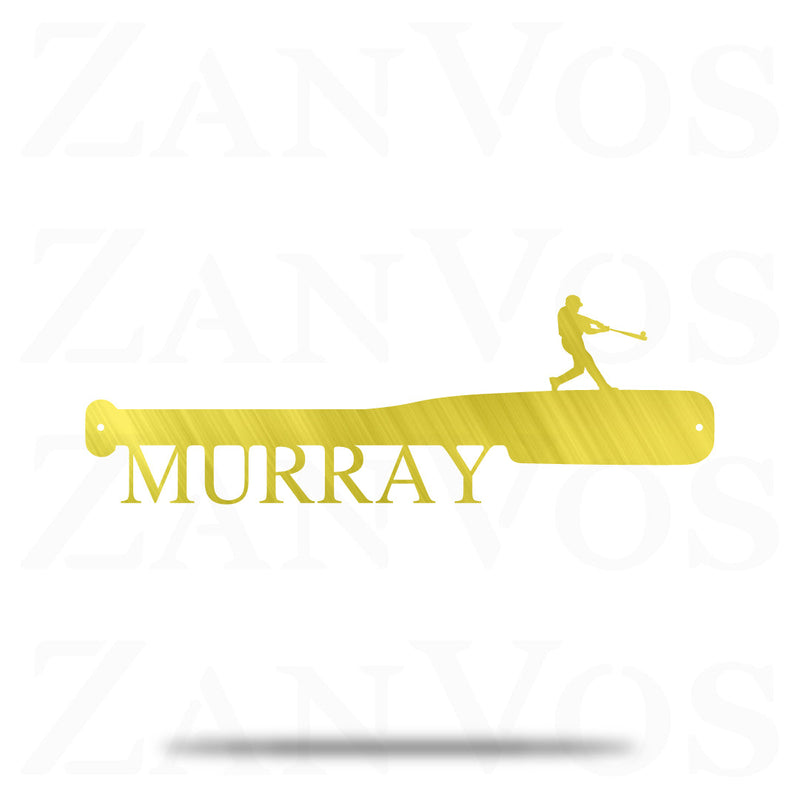 Baseball Bat Monogram