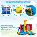 Baseball Themed Inflatable Bounce House with Ball Pit and Ocean Balls with 735W Blower by LJGDeals