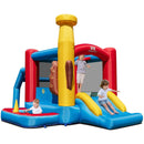 Baseball Themed Inflatable Bounce House with Ball Pit and Ocean Balls with 735W Blower by LJGDeals