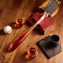 Baseball Themed Whiskey Decanter Set - 20Oz Bat Shaped Decanter with 2 11OZ Glasses, Perfect Birthday Gift for Men, Brothers, Boyfriends, Coaches – Ideal for Liquor, Tequila and Bourbon with Gift Box