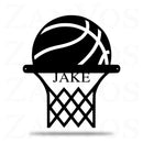 Basketball Hoop Monogram