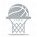 Basketball Hoop Monogram
