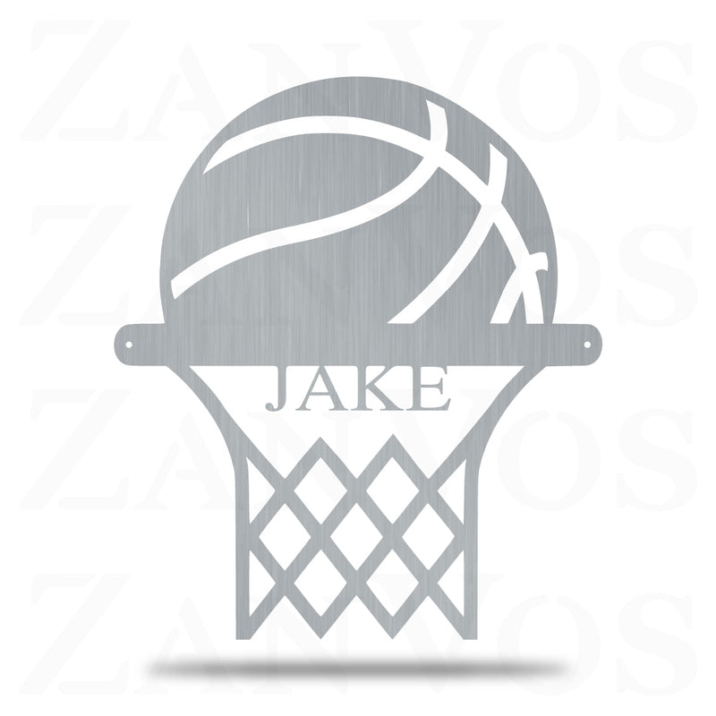 Basketball Hoop Monogram