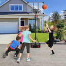 5.8-6.8 FT Basketball Hoop Height Adjustable Basketball System with Wheels and Fillable Base by LJGDeals