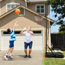 5.8-6.8 FT Basketball Hoop Height Adjustable Basketball System with Wheels and Fillable Base by LJGDeals