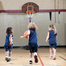 Basketball Hoop 5.6-6.5 FT Height Adjustable for Kids with Shatterproof Backboard by LJGDeals