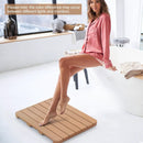 Waterproof HIPS Bath Spa Shower Mat with Non Slip Foot Pads by LJGDeals