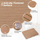 Waterproof HIPS Bath Spa Shower Mat with Non Slip Foot Pads by LJGDeals