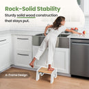 1-Step Wooden Stool for Kids