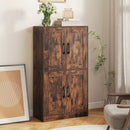 Bathroom Cabinet 43.5 inch Storage Cabinet with Doors and Adjustable Shelves by LJGDeals