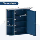 Bathroom Cabinets - Prussian Blue Collection by LJGDeals