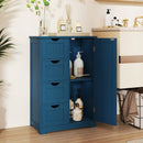 Bathroom Cabinets - Prussian Blue Collection by LJGDeals