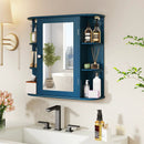 Bathroom Cabinets - Prussian Blue Collection by LJGDeals