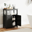 Bathroom Floor Cabinet Freestanding Storage Organizer with Open Compartment by LJGDeals