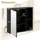 Bathroom Medicine Cabinet with Single Mirror Door by LJGDeals
