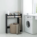 Bathroom Over the Toilet Floor Storage Organizer with Adjustable Shelves by LJGDeals