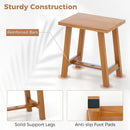 Bathroom Shower Stool Teak Shower Bench for Shaving Legs and Spa Bath by LJGDeals