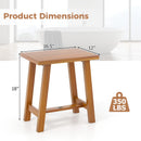 Bathroom Shower Stool Teak Shower Bench for Shaving Legs and Spa Bath by DirectDeals
