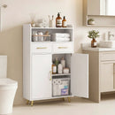Freestanding Bathroom Storage Cabinet with 2 Drawers & Doors by LJGDeals
