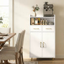 Freestanding Bathroom Storage Cabinet with 2 Drawers & Doors by LJGDeals