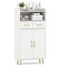 Freestanding Bathroom Storage Cabinet with 2 Drawers & Doors by LJGDeals