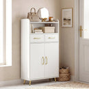 Freestanding Bathroom Storage Cabinet with 2 Drawers & Doors by LJGDeals