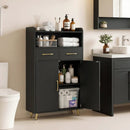 Freestanding Bathroom Storage Cabinet with 2 Drawers & Doors by LJGDeals