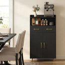 Freestanding Bathroom Storage Cabinet with 2 Drawers & Doors by LJGDeals